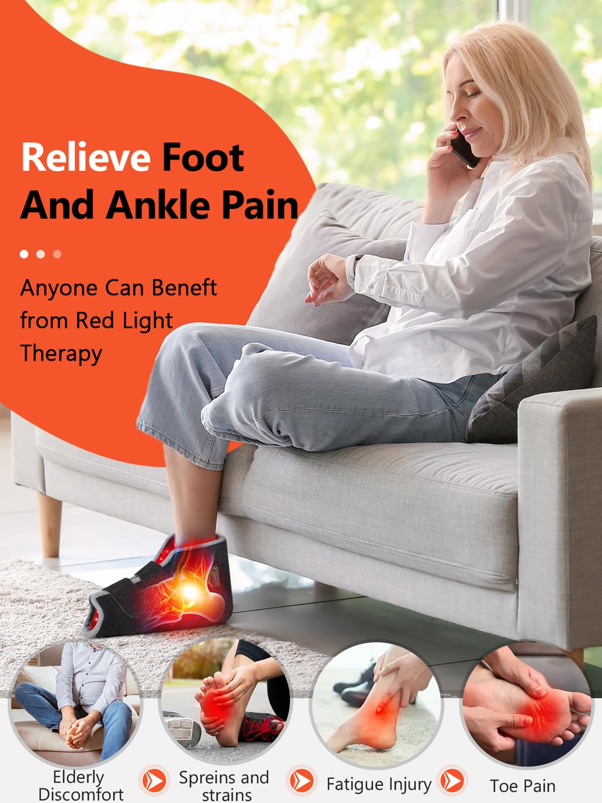 Red Light Therapy for Feet